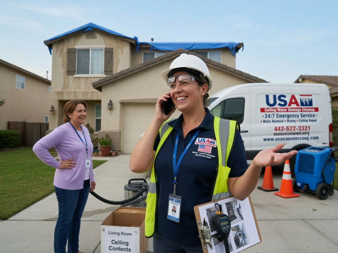 Ceiling Water Damage Restoration Ellerslie, MD FAQs